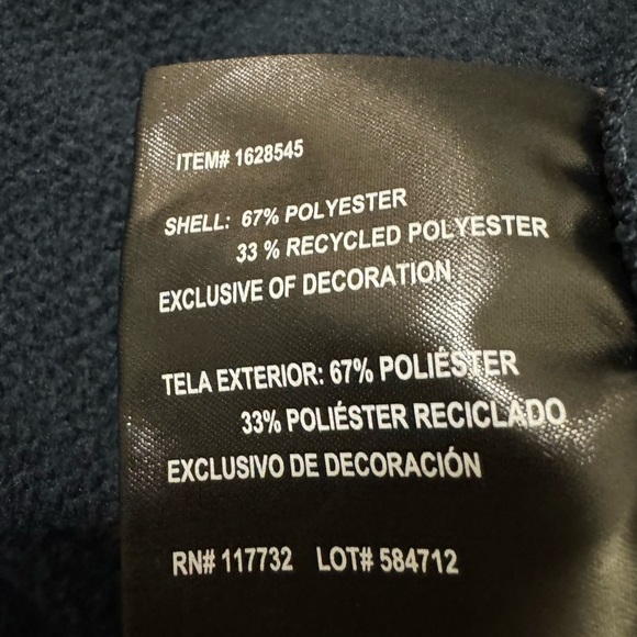 Gerry Men's Performance Crew neck  Pullover, Blue/Black Heather. Size XXL - Picture 4 of 8